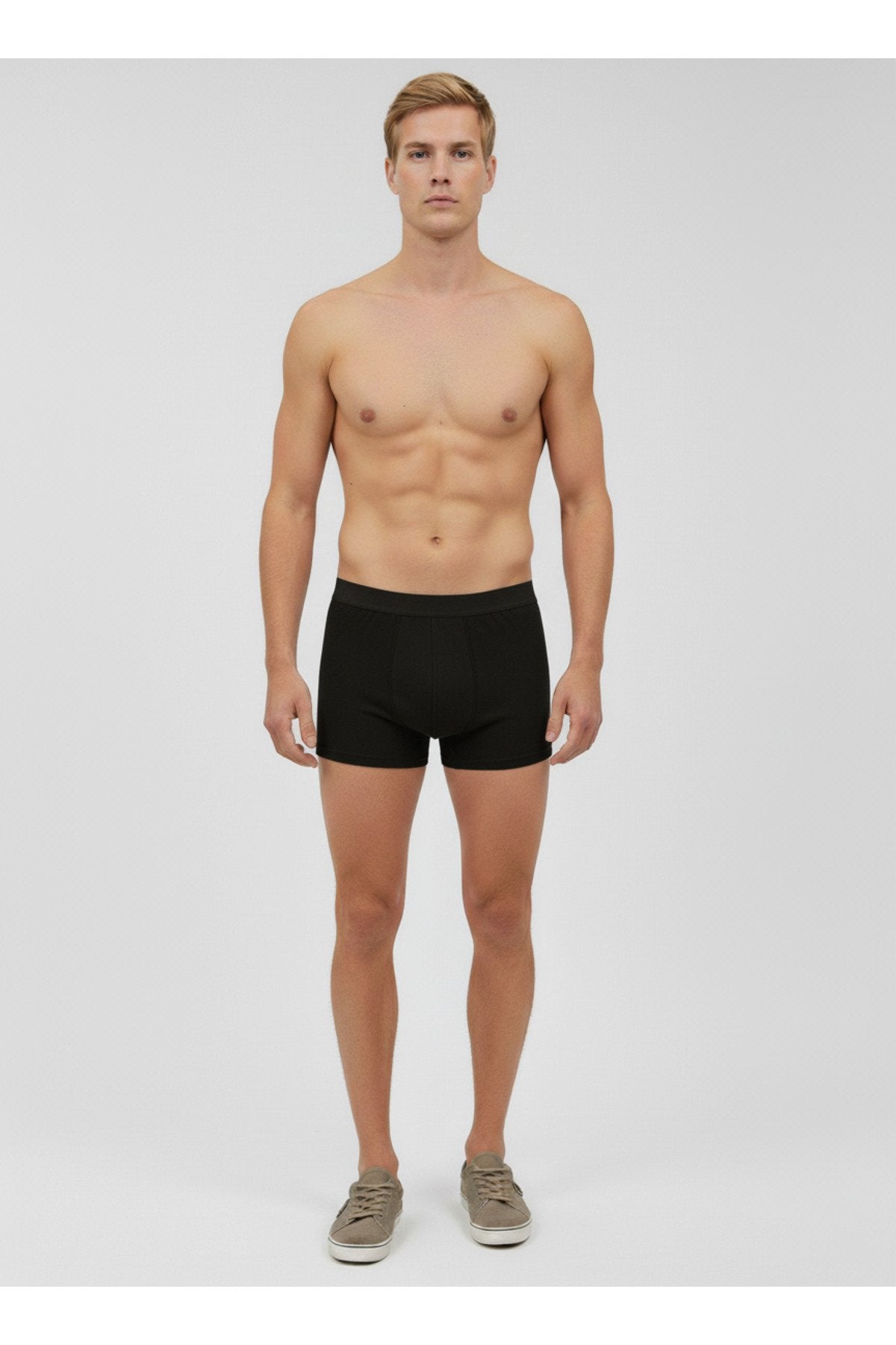 Erkek Düz Renk Boxer