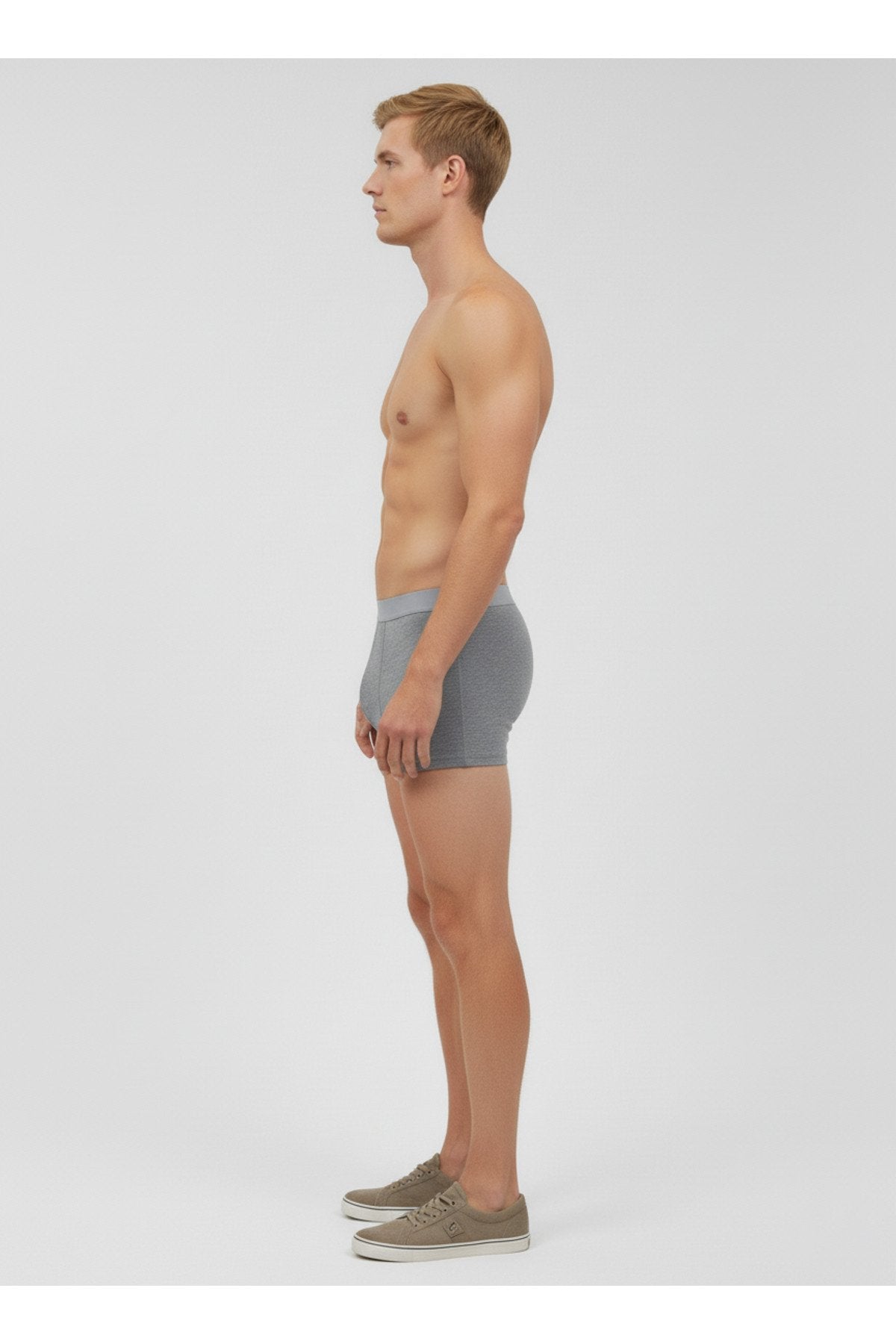 Erkek Düz Renk Boxer